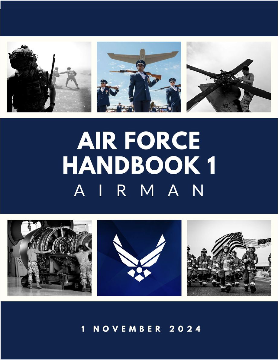 Cover of Air Force Handbook released in 2024